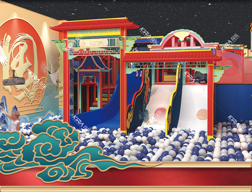 親子樂(lè)園滑梯球池區(qū)