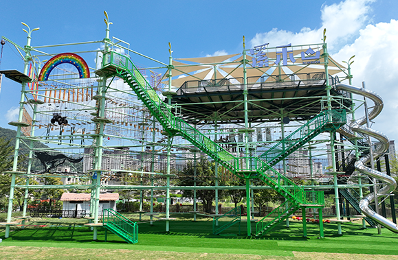 溪禾山水晶塔——國內(nèi)首個(gè)茶文化高空冒險(xiǎn)IP